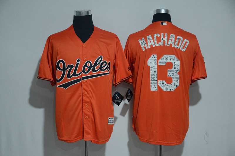 Baltimore Orioles #13 Manny Machado Orange 2017 Spring Training Flexbase Collection Stitched Jersey,We sell and wholesale Baltimore Orioles #13 Manny Machado Orange 2017 Spring Training Flexbase Collection Stitched Jersey on line form chian!